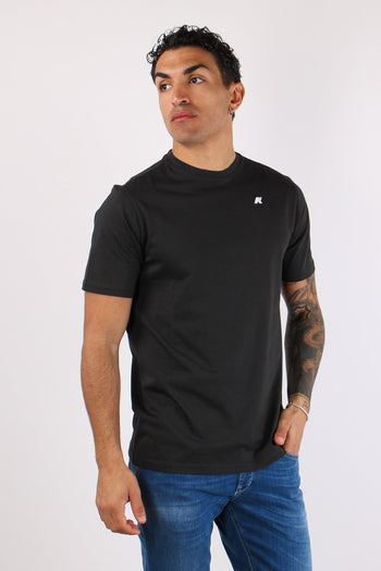 T-shirt Basica Logo Contrasto Black Pure - 3