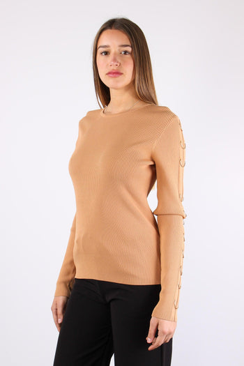 Cidomy Maglia Ml Piercing 1978 Cammello - 4