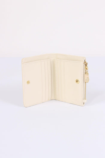 Keira Portafoglio Small Zip Around Bianco - 4
