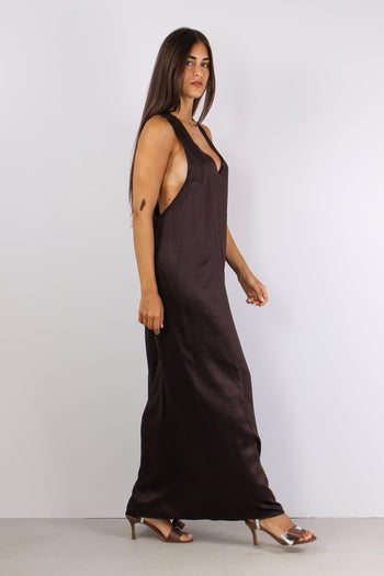 Abito Effetto Raso Treccia Die Moro - 4