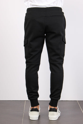 Pantalone Cargo Felpa Polo Black - 3