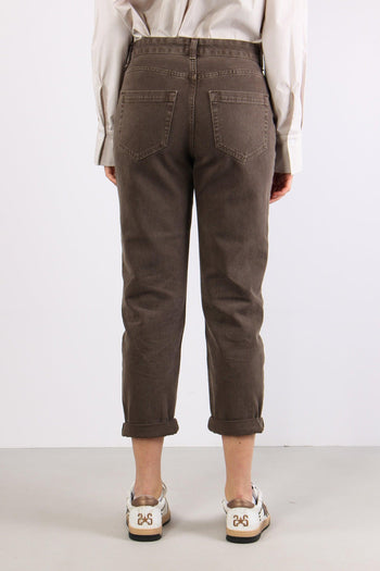 Denim Boyfriend Resinato Moro - 4