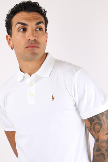 Polo Slim Fit Soft White - 8