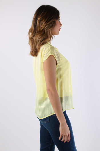 Casacca Sm Effetto Rigato Lemon Juice - 7