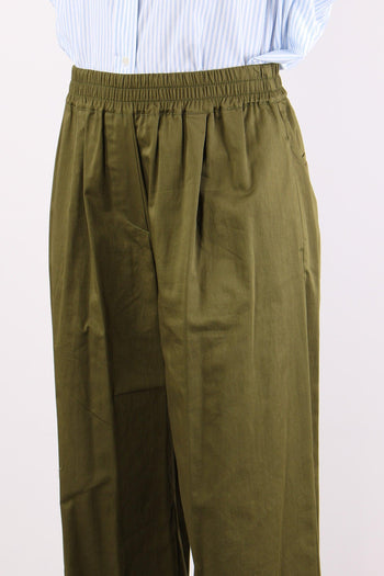 Golfo Pantalone Coulisse Rasatelo Kaki - 6