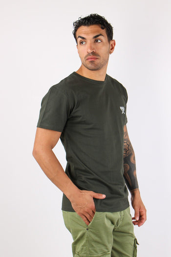 T-shirt Regular Logo Army - 3
