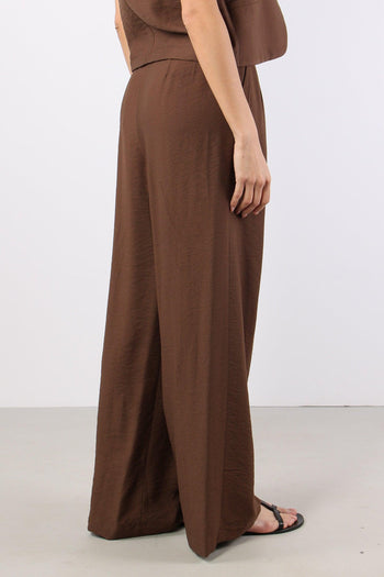 Pantalone Elastico Bottoni Moro - 6