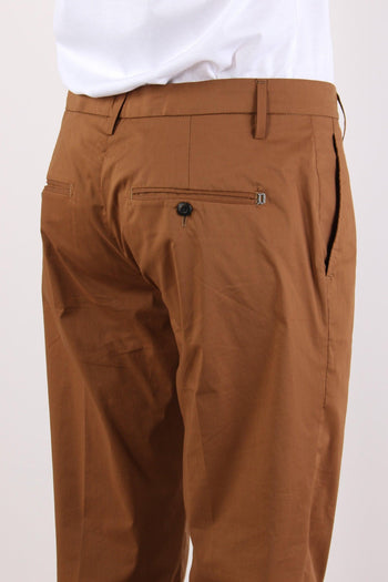 Gaubert Pantalone Popeline Corteccia - 8