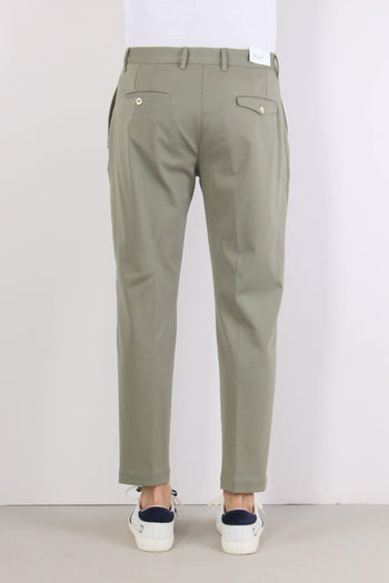 Cremino Pantalone Punto Milano Salvia - 4
