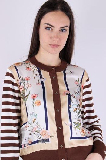 Cardigan Riga Foulard/bisco - 8