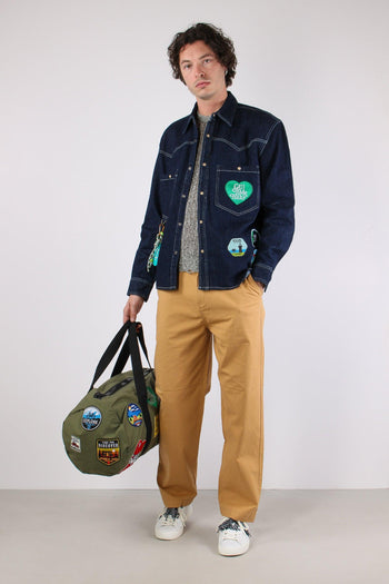 Borsone Patch Militare - 8