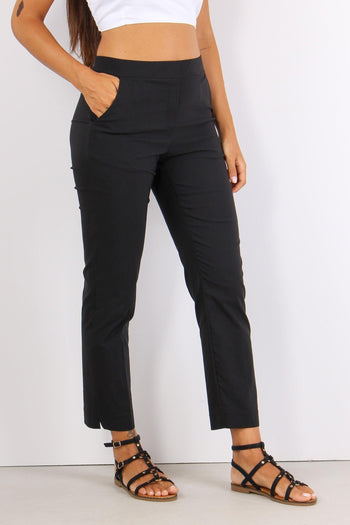 Pantalone Bengalina Spacchetti Nero - 6
