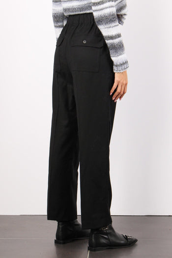 Hateley Pantalone Tasconato Nero - 5