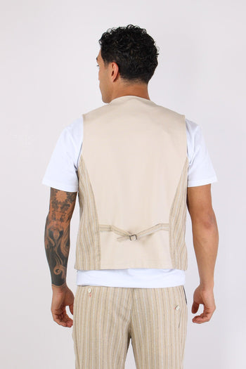 Gilet Riga Beige - 5