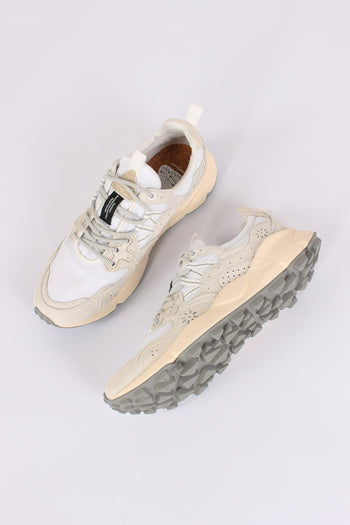 Sneakers Yamano Suede Nylon White - 2