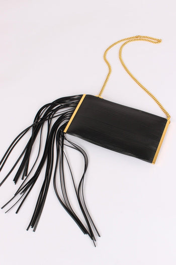 Pochette Frange Nero - 5