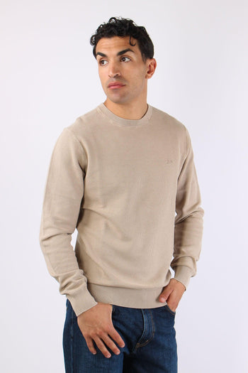 Maglia Girocollo Punto Riso Stone - 6
