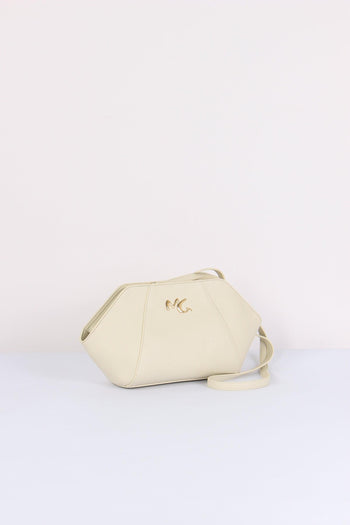 Pochette Rigida Logo Avorio - 7