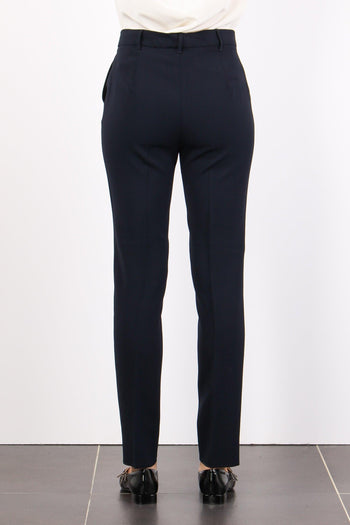 Jerta Pantalone Sigaretta Blue Navy - 3