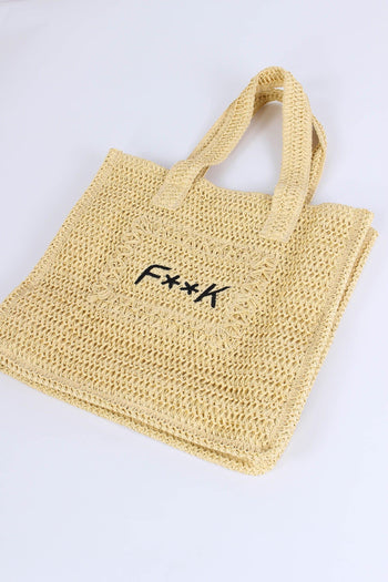 Shopping Rafia Beige - 4