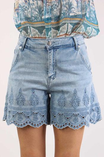 Bermuda Denim Inserto Sangallo Denim - 8