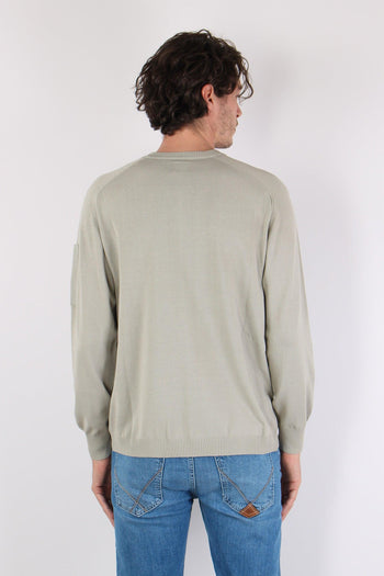 Maglia Girocollo Cotone Lente Dove - 4