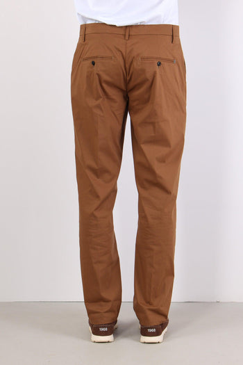 Gaubert Pantalone Popeline Corteccia - 5