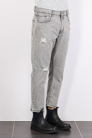 Denim Cropp Svasato Nero - 4