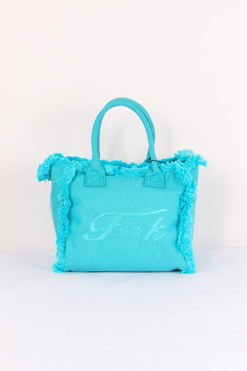 Shopping Canvas Logo Azzurro