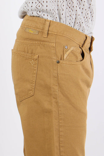 Pantalone Cropped Bull Beige - 6