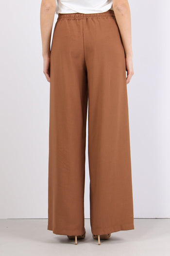 Pantalone Elastico Tencel Moka - 4