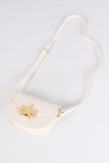 Saddle Bag Applicazione Stella Bianco - 2