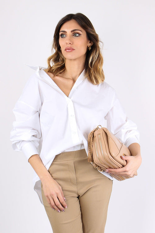 Camicia Stampa Dainetto Bianco