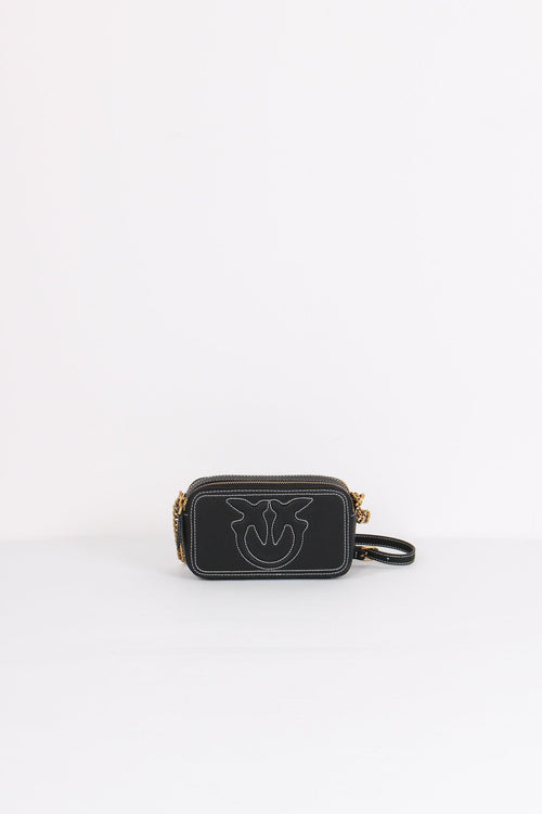 Carrie Tracolla Camera Case Nero/gold