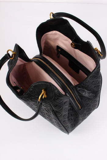 Borsa Hobo 3 Scomparti Nero - 4