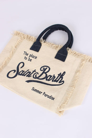 Vanity Canvas Bianco/blu - 2