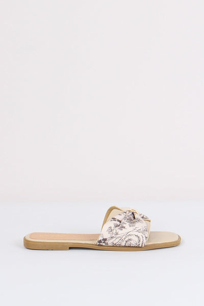 Ciabatta Fiocco Beige