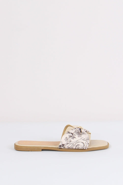 Ciabatta Fiocco Beige