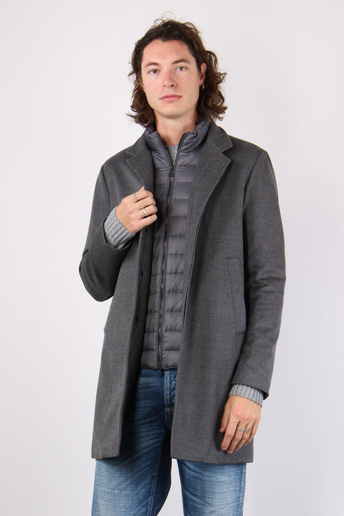 Cappotto Interno Piuma Grigio - 2