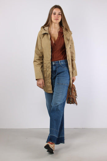 Diletta Parka Nylon Tasca Topp Stardust Beige - 2