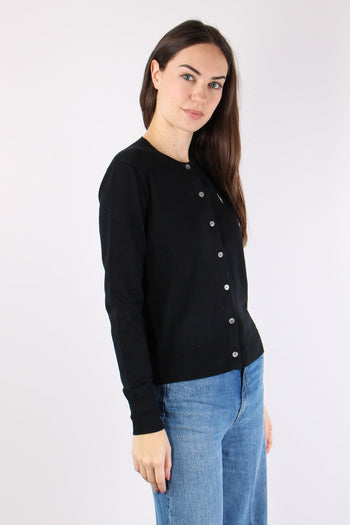 Cardigan Cotone Polo Black - 6