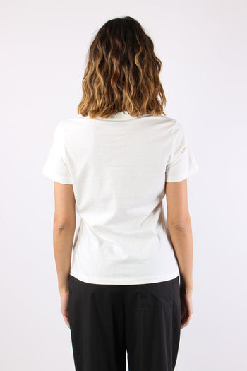T-shirt M/m Cotone Bianco - 3