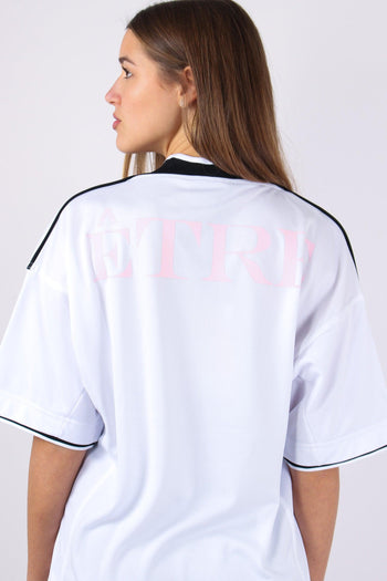 T-shirt Over Logo Capsule Bianco - 7