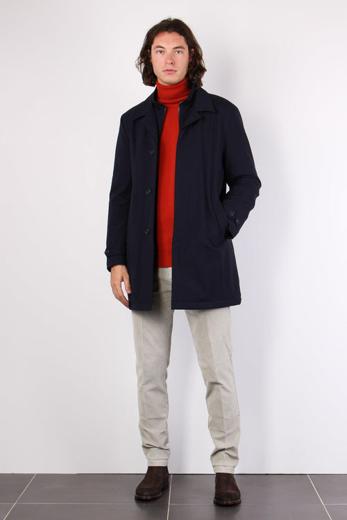 Cappotto Mornig Jersey Blu Notte - 2