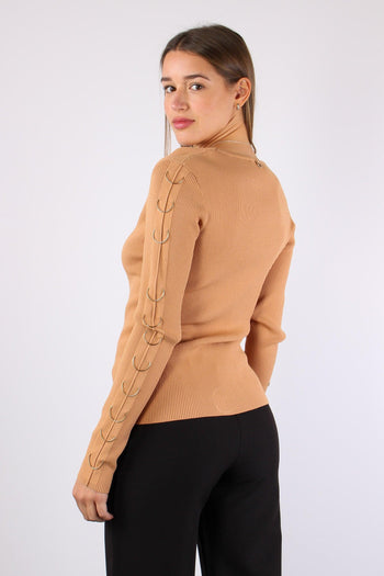 Cidomy Maglia Ml Piercing 1978 Cammello - 2