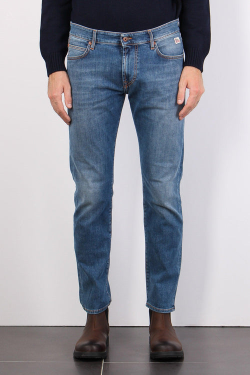 Denim Slim Fit Denim Medio - 2