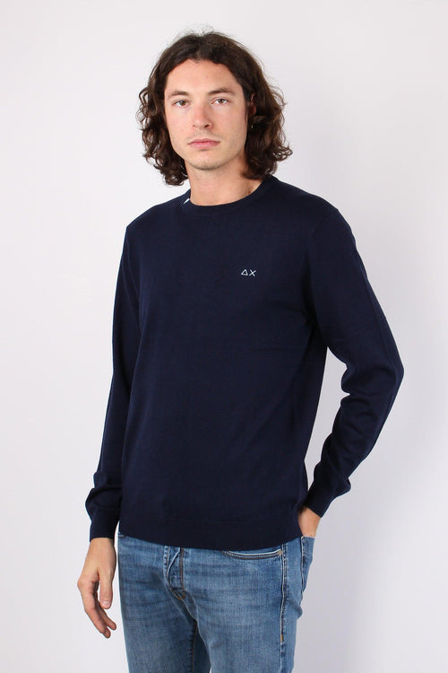 Girocollo Basico Navy Blue - 2