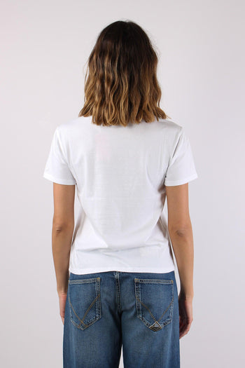 T-shirt Scritta Ricamo Caso Umano - 4