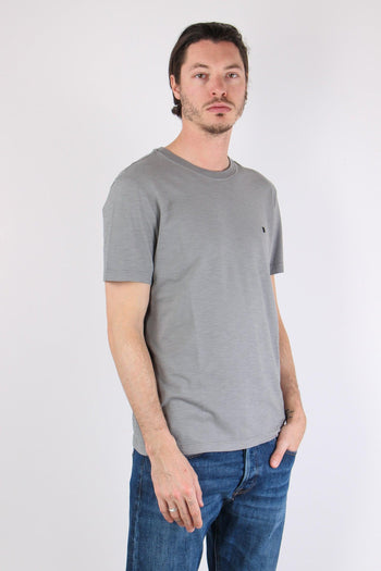 T-shirt Cotone Fiammato Logo Fume - 7