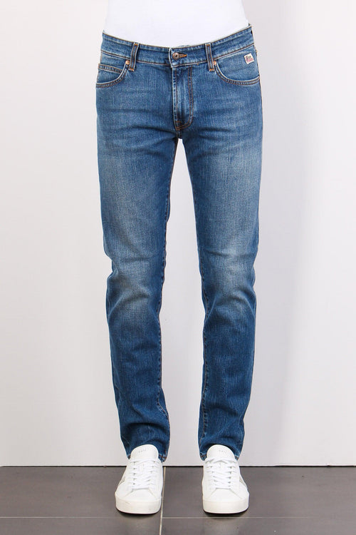 Denim Slim Fit Denim Medio - 2